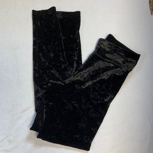 Aerie Black Velvet Leggings M Reg